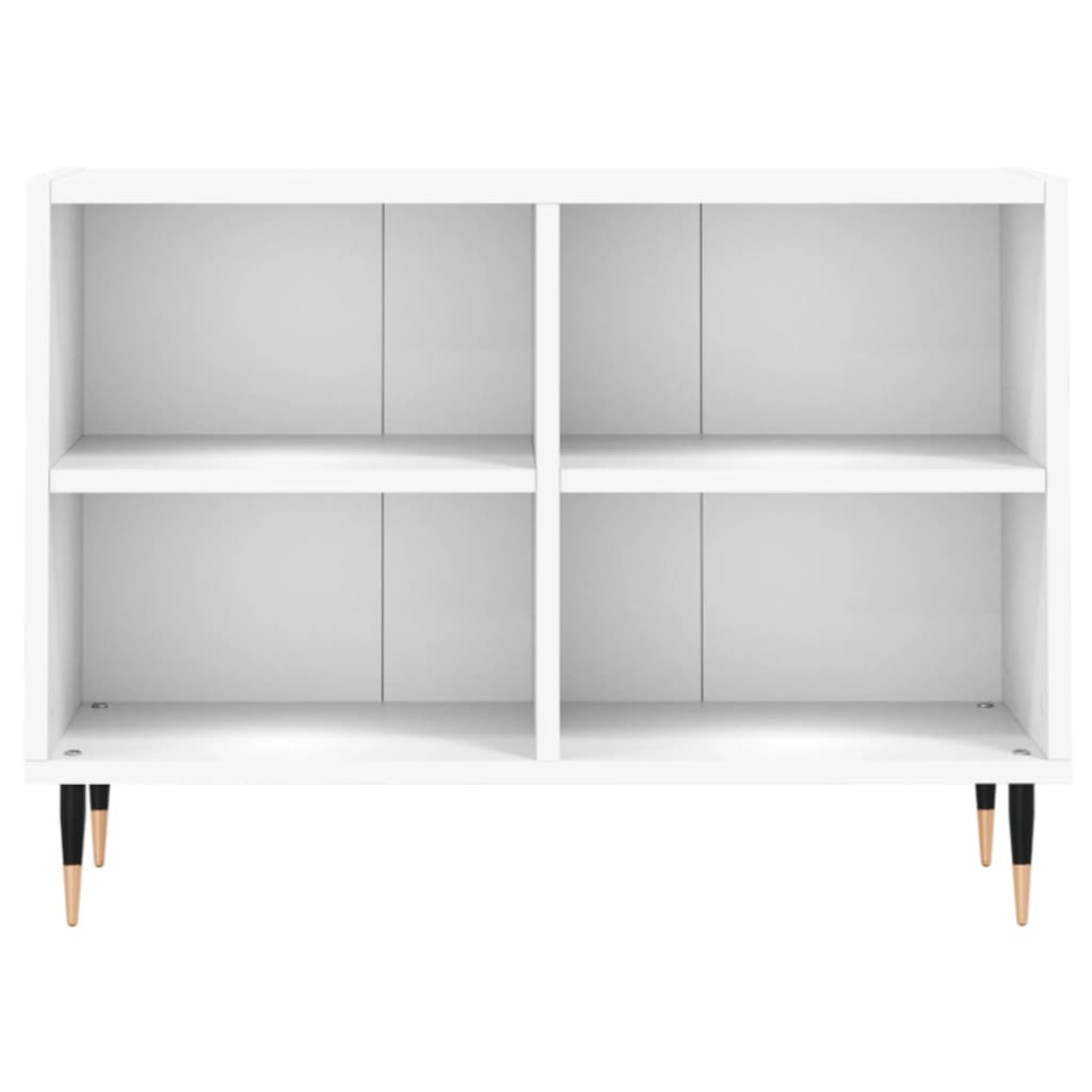 vidaXL Szafka pod TV, biała, 69,5x30x50 cm, materiał drewnopochodny