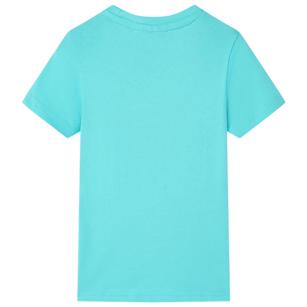 Koszulka dziecięca z krótkimi rękawami, błękitna, 92