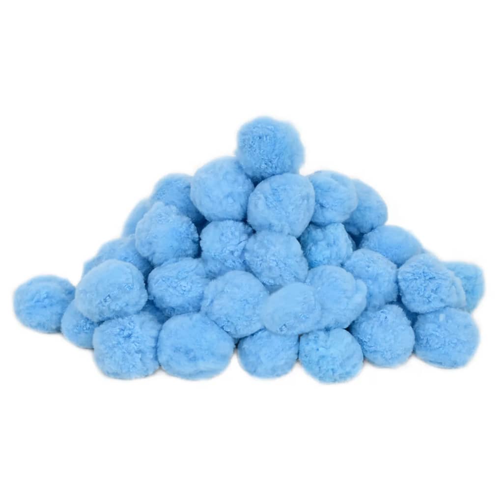 vidaXL Antybakteryjne kulki filtracyjne do basenu, niebieskie, 1400 g