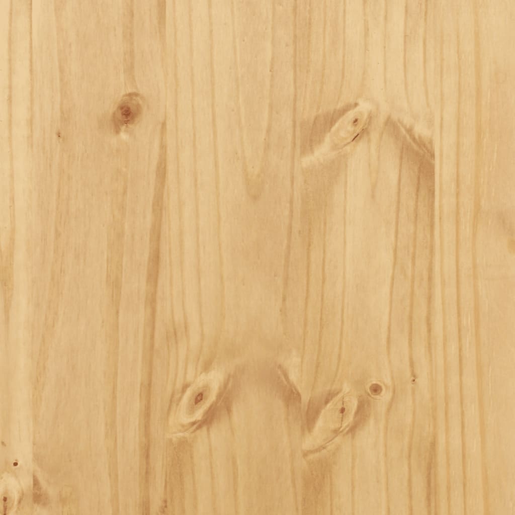vidaXL Witryna Corona, 103,5x42x180 cm, lite drewno sosnowe