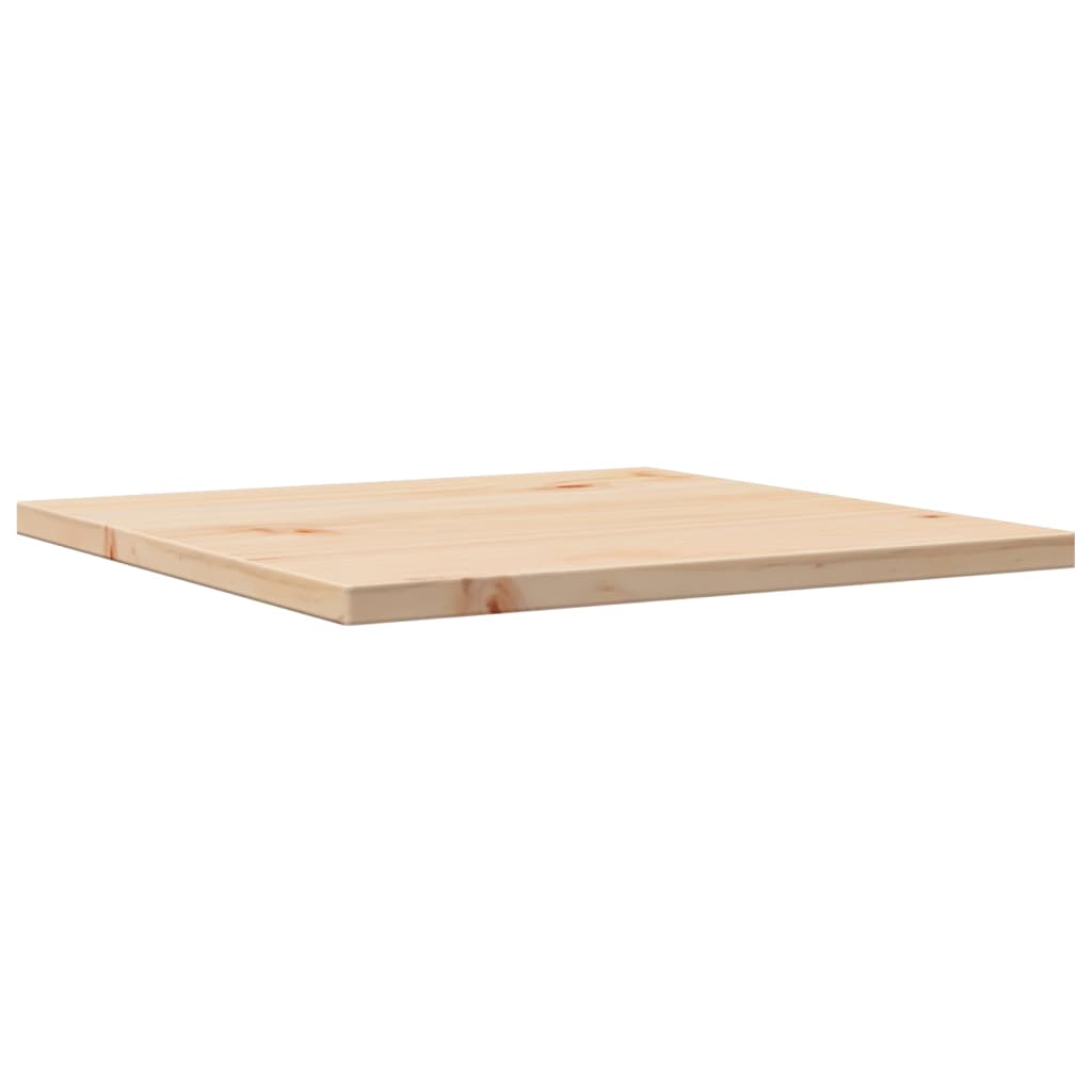vidaXL Blat do stołu, 40x40x1,7 cm, kwadratowy, lite drewno sosnowe