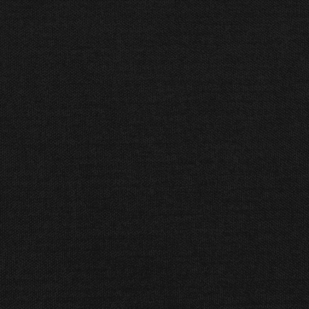 vidaXL Zagłówek do łóżka z LED, czarny, 100x5x78/88 cm, tkanina