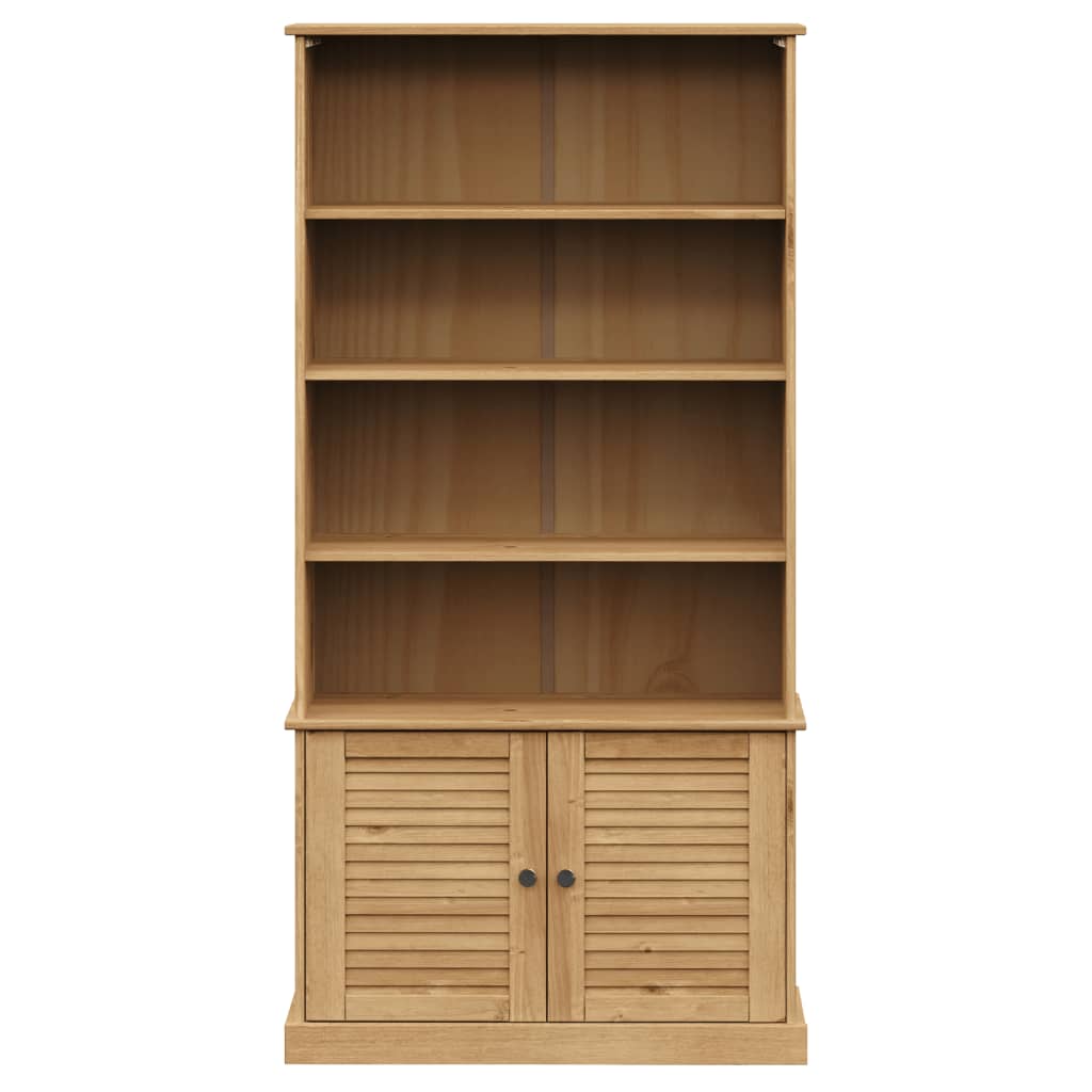 vidaXL Biblioteczka VIGO, 85x35x170 cm, lite drewno sosnowe