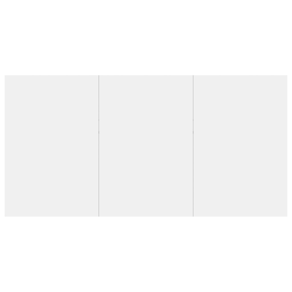 vidaXL Stół jadalniany, biały, wysoki połysk, 180x90x76 cm
