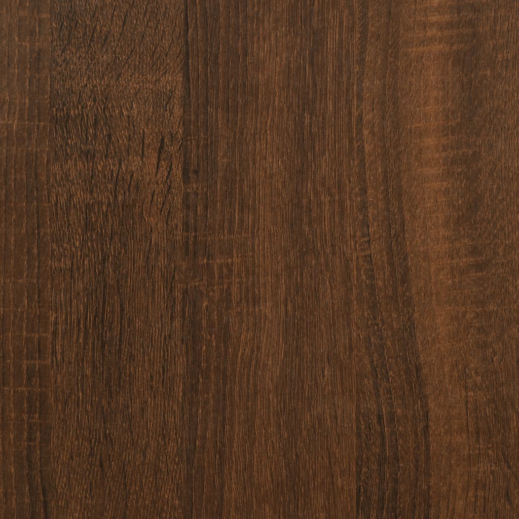 vidaXL Stolik kawowy, brązowy dąb, 60x60x30 cm
