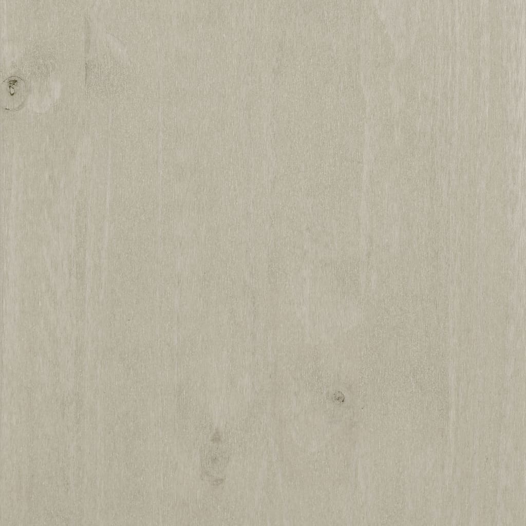 vidaXL Stolik konsolowy HAMAR, biały, 90x35x90 cm, lite drewno sosnowe