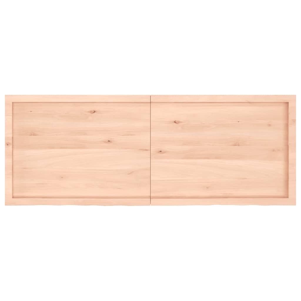 vidaXL Blat stołu, 160x60x(2-6) cm, surowe drewno dębowe