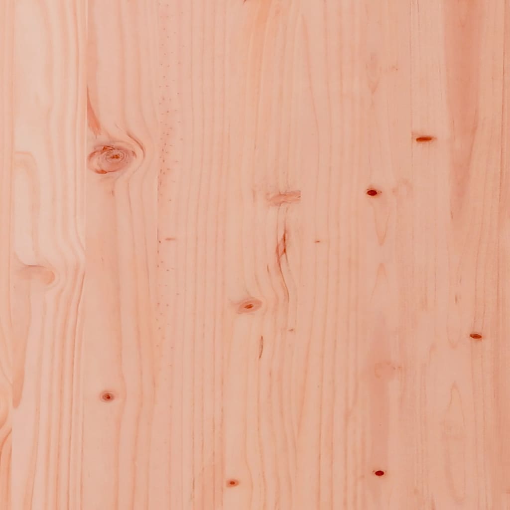 vidaXL Donica ogrodowa z płotkiem, 30x30x30 cm, lite drewno daglezjowe