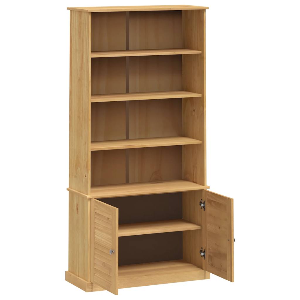 vidaXL Biblioteczka VIGO, 85x35x170 cm, lite drewno sosnowe