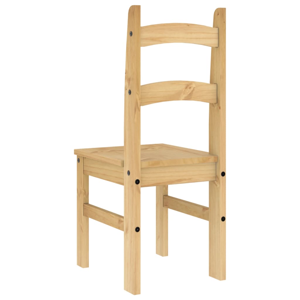 vidaXL Krzesła stołowe, 2 szt., 40x46x99 cm, lite drewno sosnowe