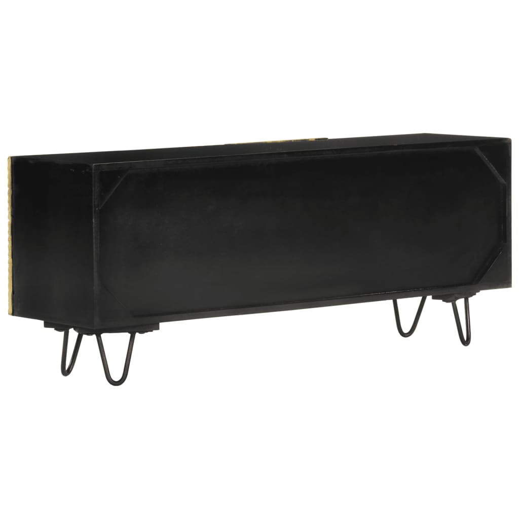 vidaXL Szafka pod TV, 110x30x45 cm, lite drewno mango