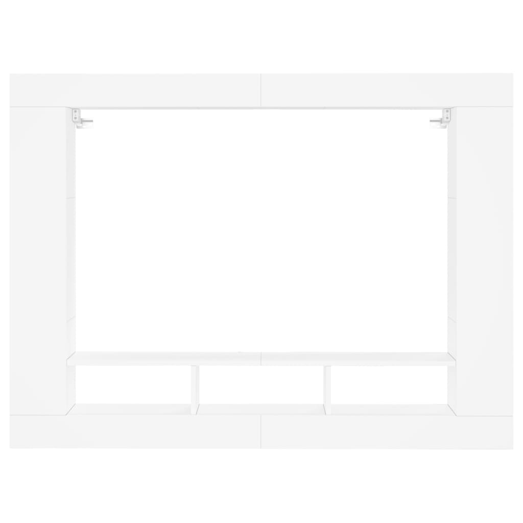 vidaXL Szafka pod TV, biała, 152x22x113 cm, materiał drewnopochodny