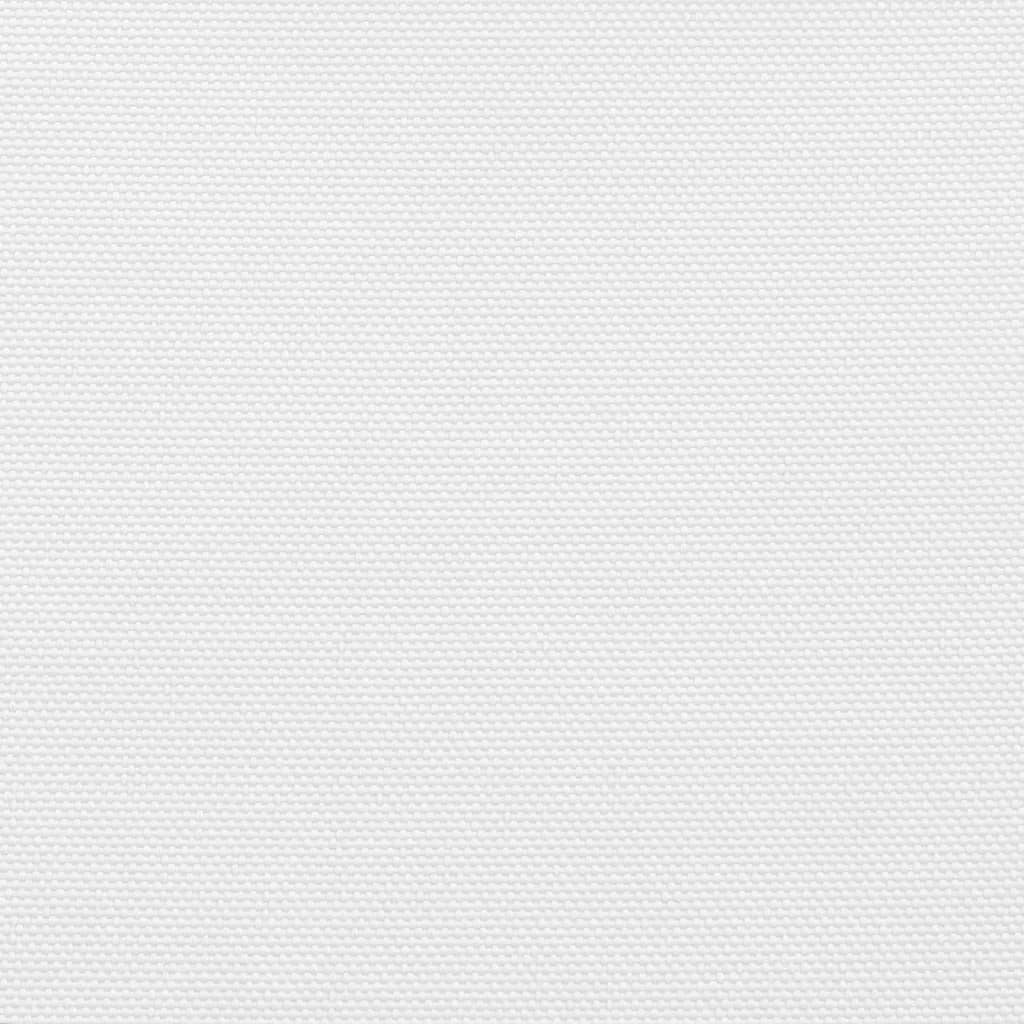 vidaXL Prostokątny żagiel ogrodowy, tkanina Oxford, 2,5x5 m, biały