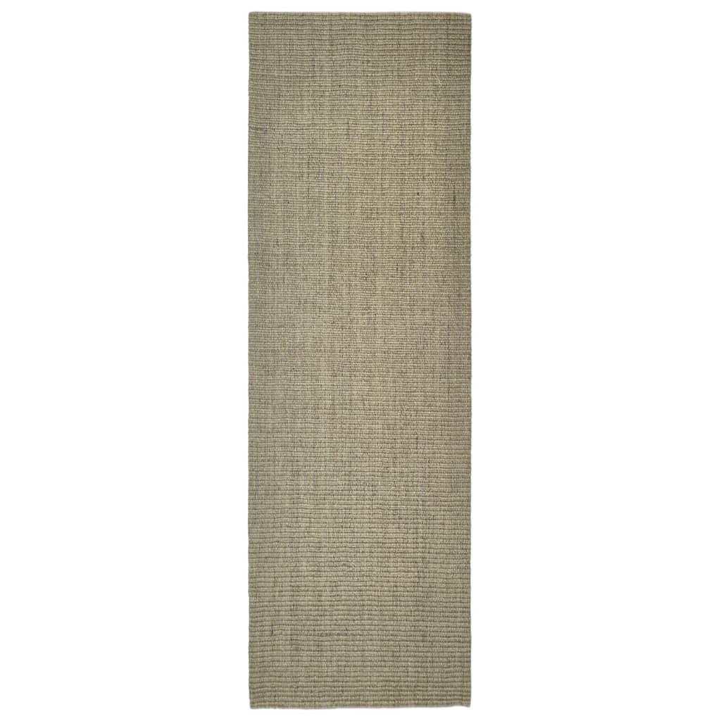 vidaXL Sizalowy dywanik do drapania, kolor taupe, 80x250 cm