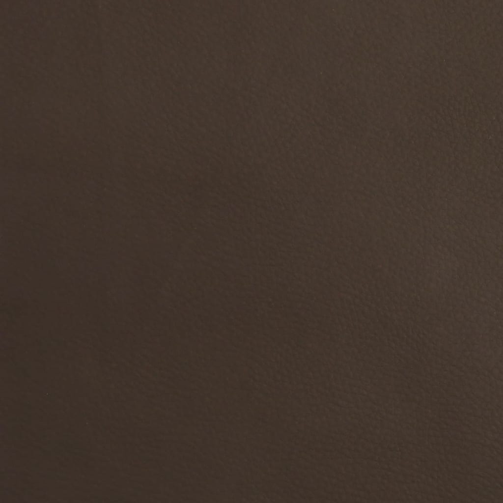 vidaXL Podnóżek, brązowy, 60x60x36 cm, sztuczna skóra