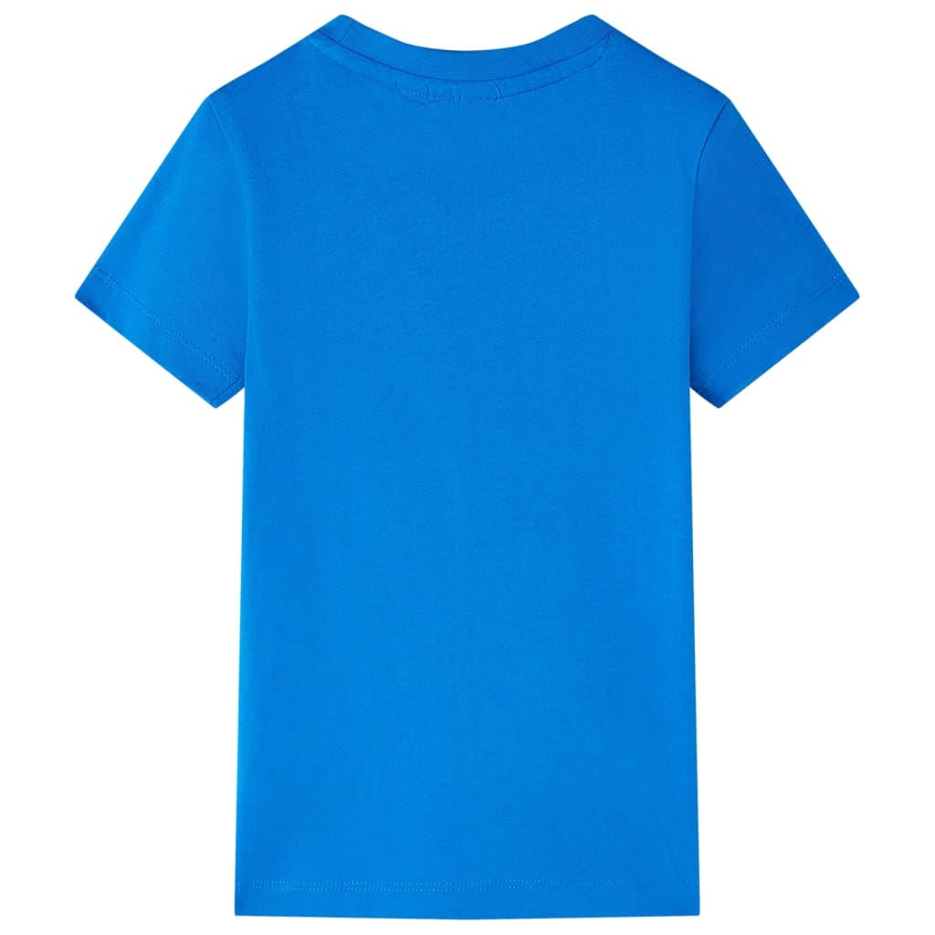 Koszulka dziecięca, jaskrawoniebieska, 116