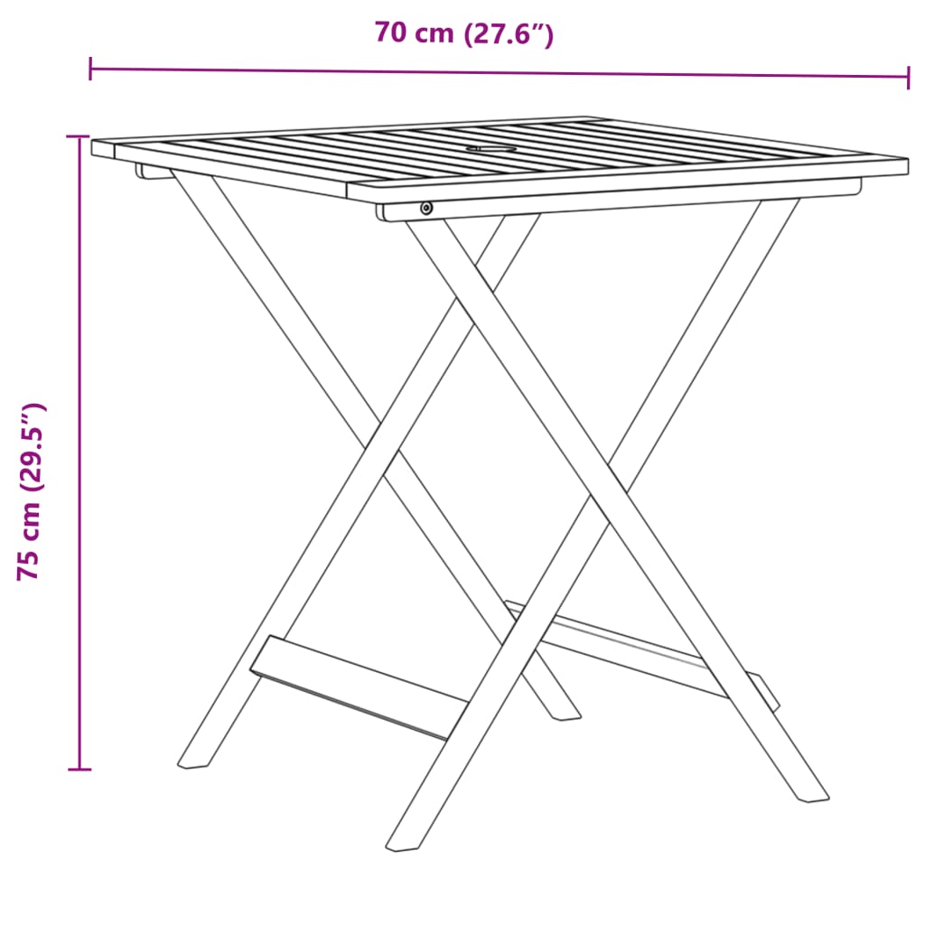 vidaXL 3-cz. zestaw mebli bistro, tkanina taupe i drewno