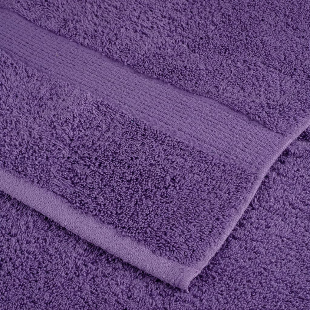 vidaXL Ręczniki premium SOLUND, 2 szt., 100x150 cm, 600 g/cm²