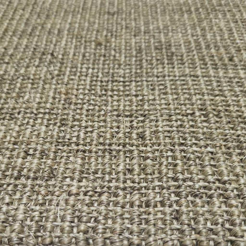 vidaXL Sizalowy dywanik do drapania, kolor taupe, 66x350 cm