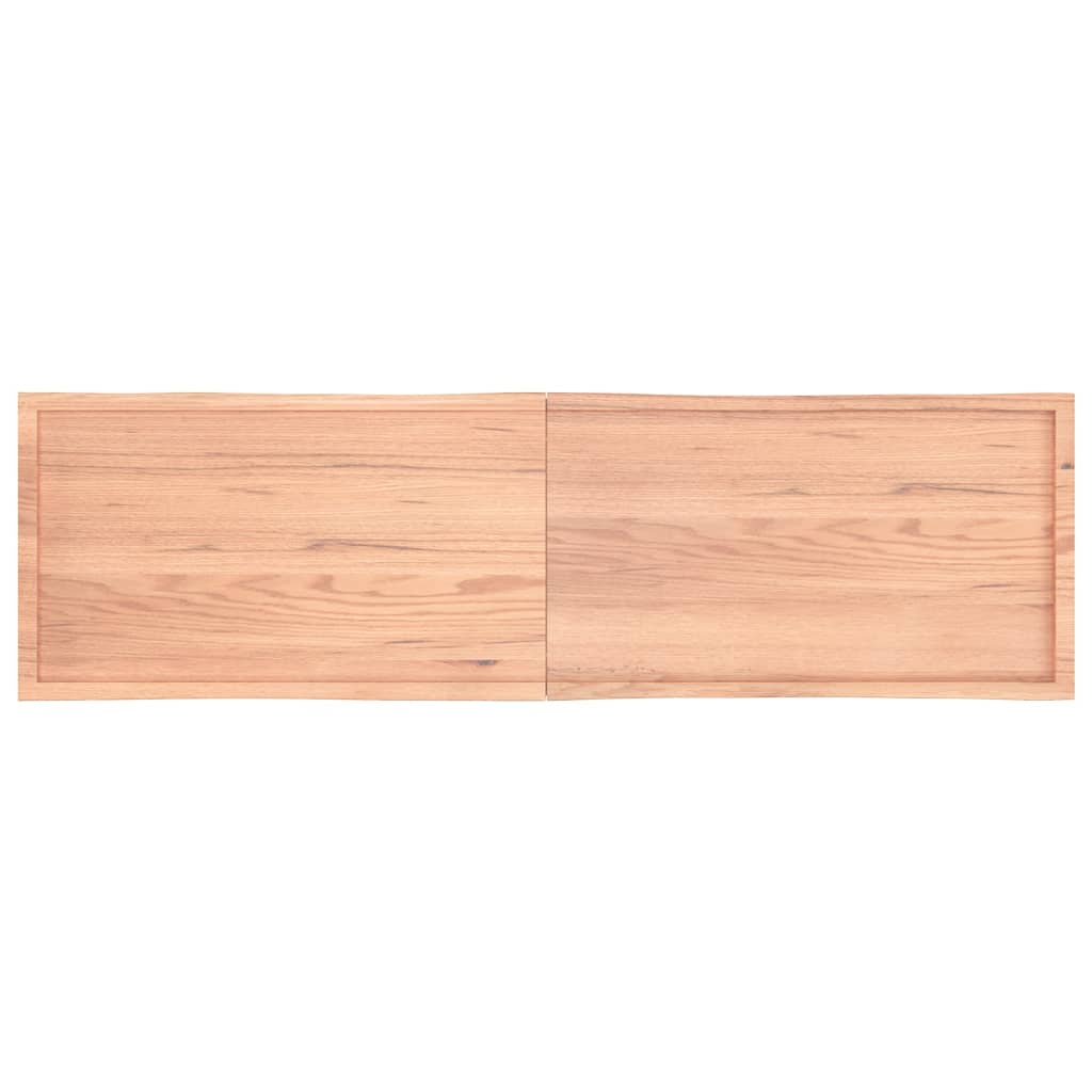 vidaXL Blat, jasnobrązowy 220x60x(2-6) cm drewno z naturalną krawędzią