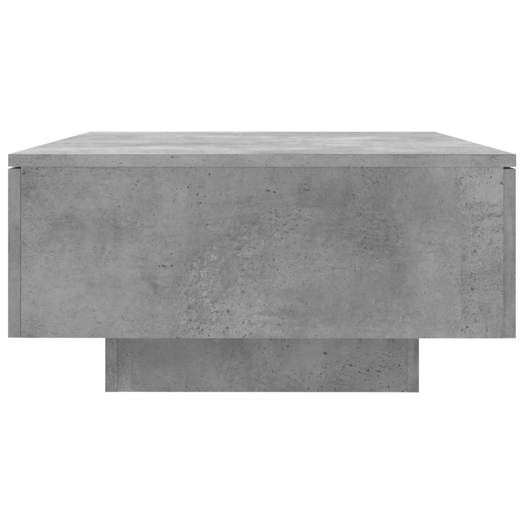 vidaXL Stolik kawowy, szarość betonu, 90x60x31 cm