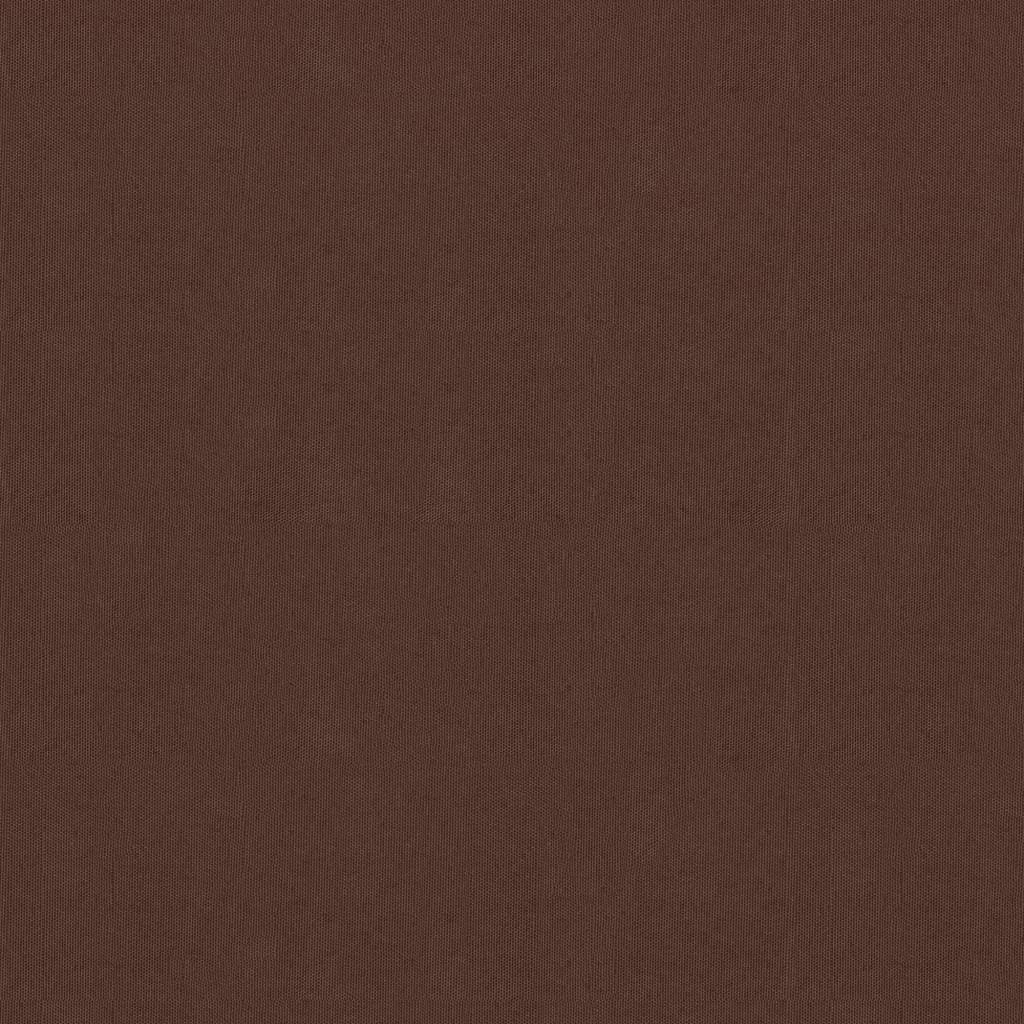vidaXL Parawan balkonowy, brązowy, 90x400 cm, tkanina Oxford