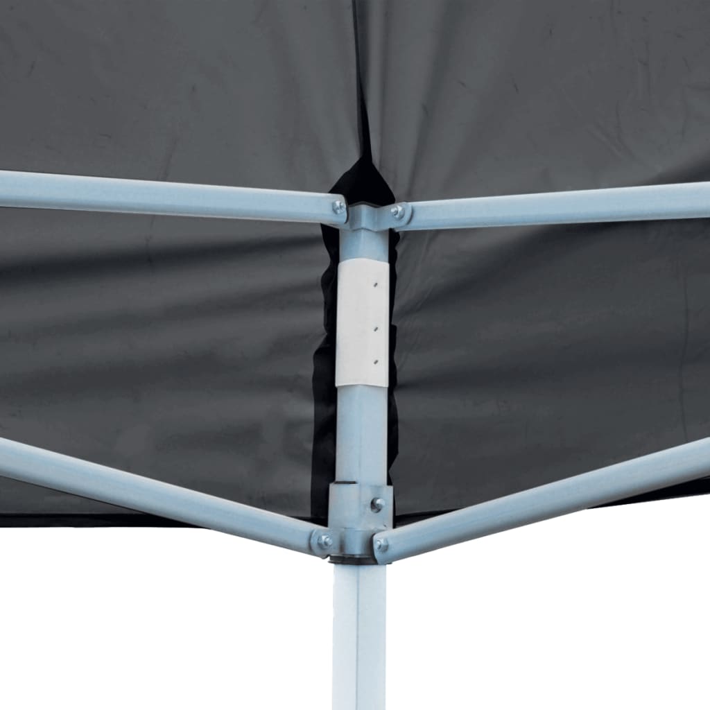 vidaXL Składany namiot ze ścianami bocznymi, 3 x 6 m, antracytowy