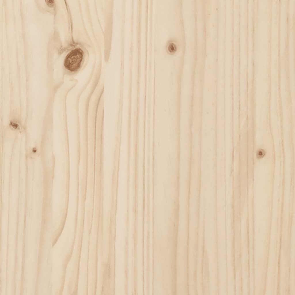 vidaXL Blat biurka, 100x50x2,5 cm, lite drewno sosnowe