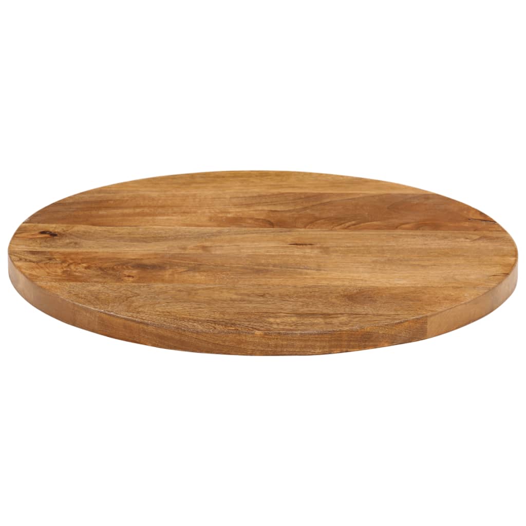 vidaXL Blat stołu, Ø 40x3,8 cm, okrągły, surowe drewno mango